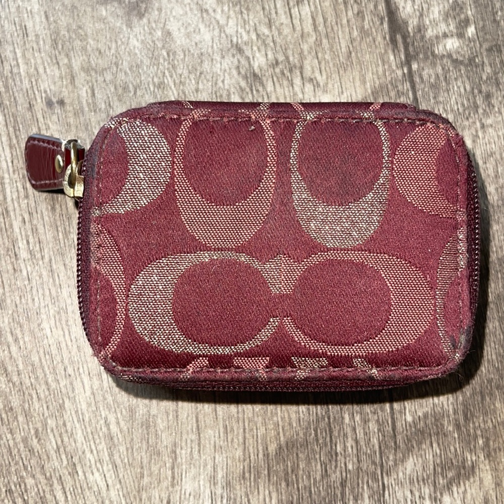 Coach pill case